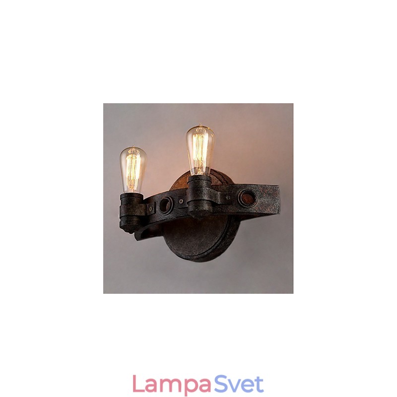 Kovová nástenná lampa v štýle podkrovia Vintage Industrial Creative Personality do kaviarne Bar Foyer Ozdobte nástenné osvetlenie