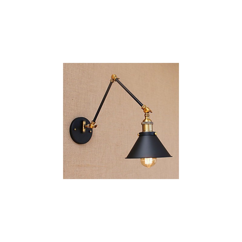 Vintage Country galvanicky pokovovaná funkcia pre miništýlové svietidlá s otočným ramenom na ochranu zraku Downlight s otočným ramenom