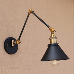 Vintage Country galvanicky pokovovaná funkcia pre miništýlové svietidlá s otočným ramenom na ochranu zraku Downlight s otočným ramenom