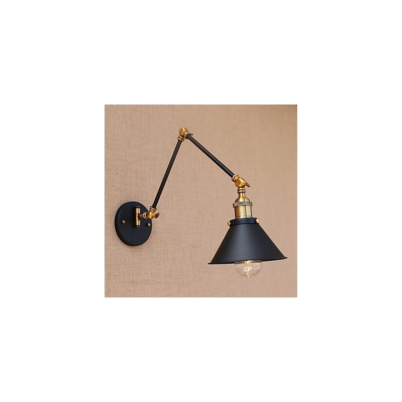 Vintage Country galvanicky pokovovaná funkcia pre miništýlové svietidlá s otočným ramenom na ochranu zraku Downlight s otočným ramenom