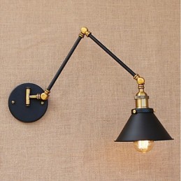 Vintage Country galvanicky pokovovaná funkcia pre miništýlové svietidlá s otočným ramenom na ochranu zraku Downlight s otočným ramenom