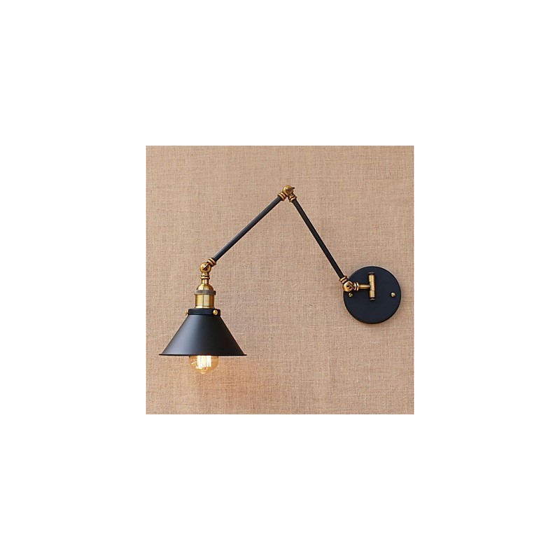 Vintage Country galvanicky pokovovaná funkcia pre miništýlové svietidlá s otočným ramenom na ochranu zraku Downlight s otočným ramenom