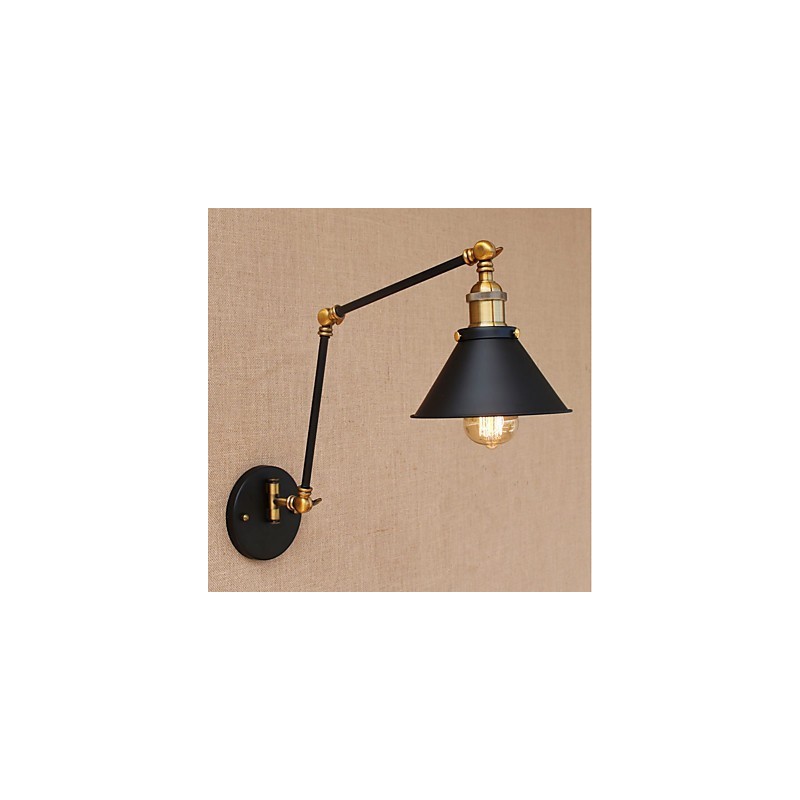 Vintage Country galvanicky pokovovaná funkcia pre miništýlové svietidlá s otočným ramenom na ochranu zraku Downlight s otočným ramenom