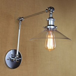 Vintage Country Retro Electroplate Funkcia pre Mini Style Swing Arm Swing Ambient Light Swing