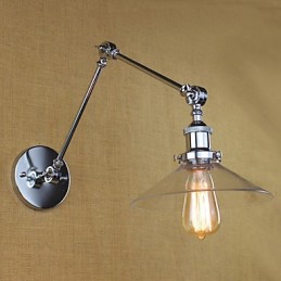 Vintage Country Retro Electroplate Funkcia pre Mini Style Swing Arm Swing Ambient Light Swing