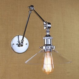 Vintage Country Retro Electroplate Funkcia pre Mini Style Swing Arm Swing Ambient Light Swing