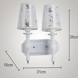 Moderné moderné galvanizované nástenné svietidlo Uplight Wall Sconces