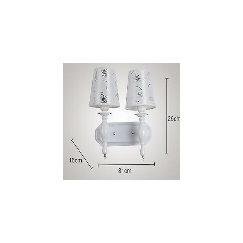 Moderné moderné galvanizované nástenné svietidlo Uplight Wall Sconces