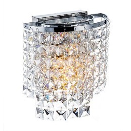 Moderná súčasná galvanizovaná funkcia nástenného svietidla Crystal Downlight nástenné svietidlo