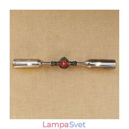 Retro American Village Kreatívny priemysel Wind Designer Nástenná lampa na fľašu s vodou Nástenná svetlošedá Retro American Village Kreatívny priemysel Wind Designer Nástenná lampa na fľašu s vodou Nástenná svetlošedá