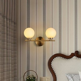 Nástenná lampa Moderná súčasná bronzová funkcia pre nástenné svietidlo v mini štýle uplight