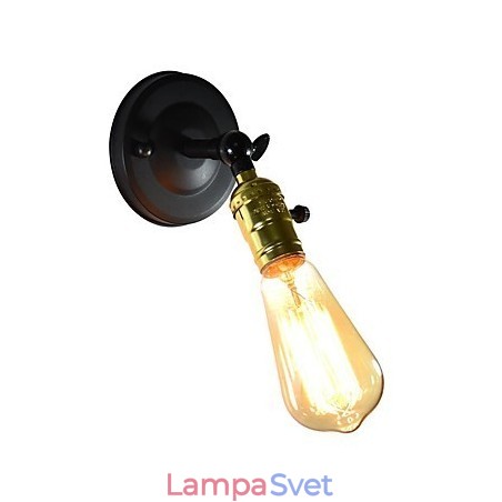 Železná nástenná lampa Čierna Jednoduchá retro nástenná lampa Jednohlavá dekoratívna nástenná lampa európskeho štýlu Železná nástenná lampa Čierna Jednoduchá retro nástenná lampa Jednohlavá dekoratívna nástenná lampa európskeho štýlu