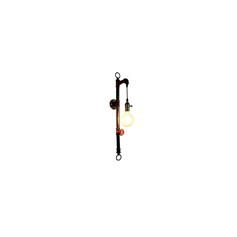 Nástenné svietidlo Nástenné svietniky Nástenné železo Nástenná lampa Dumb Black Lightsaber Lamp On Wall