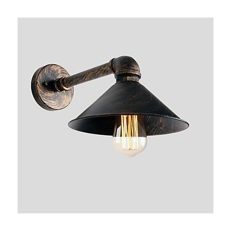 Vodná fajka nástenné svietidlá Retro priemyselný štýl Kreatívny vidiecky kov Reštaurácia Kaviareň Bary Barový stôl Nástenné nástenné svietidlá