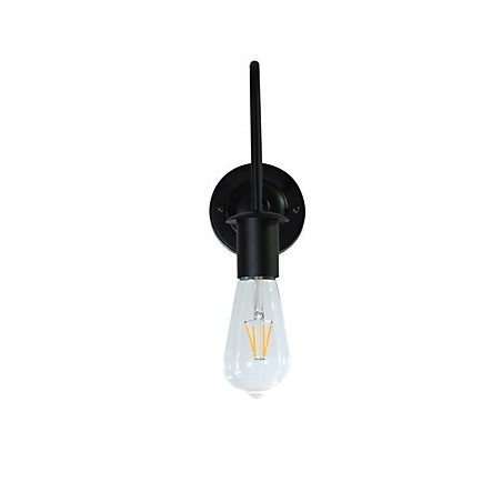 Nástenné svietidlá Nástenné železo Nástenná lampa Dumb Black Lightsaber Lamp On Wall Nástenné svietidlá Nástenné železo Nástenná lampa Dumb Black Lightsaber Lamp On Wall