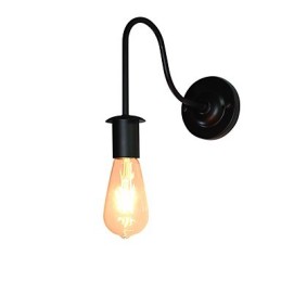 Nástenné svietidlá Nástenné železo Nástenná lampa Dumb Black Lightsaber Lamp On Wall