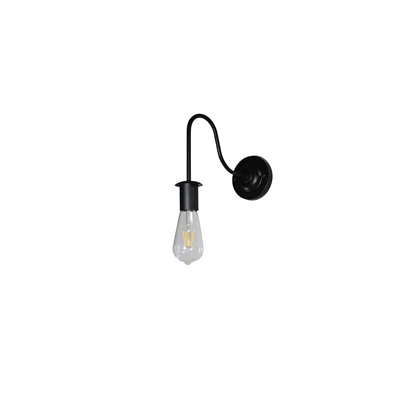Nástenné svietidlá Nástenné železo Nástenná lampa Dumb Black Lightsaber Lamp On Wall