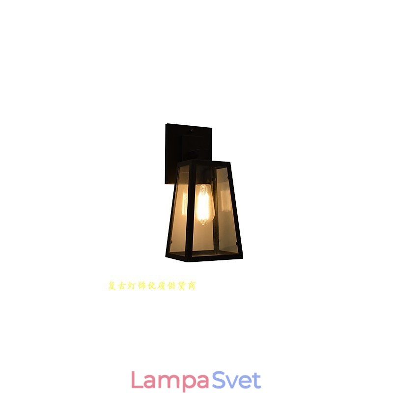 Nástenné svietidlo Nástenné svietniky Nástenné železo Nástenná lampa Dumb Black Lightsaber Lamp On Wall
