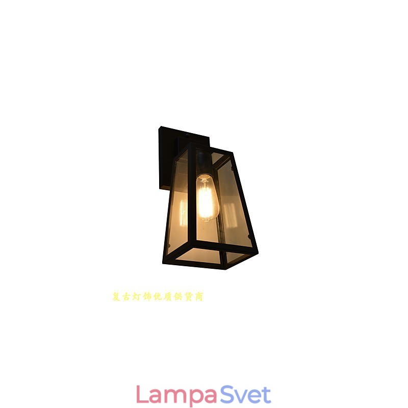 Nástenné svietidlo Nástenné svietniky Nástenné železo Nástenná lampa Dumb Black Lightsaber Lamp On Wall