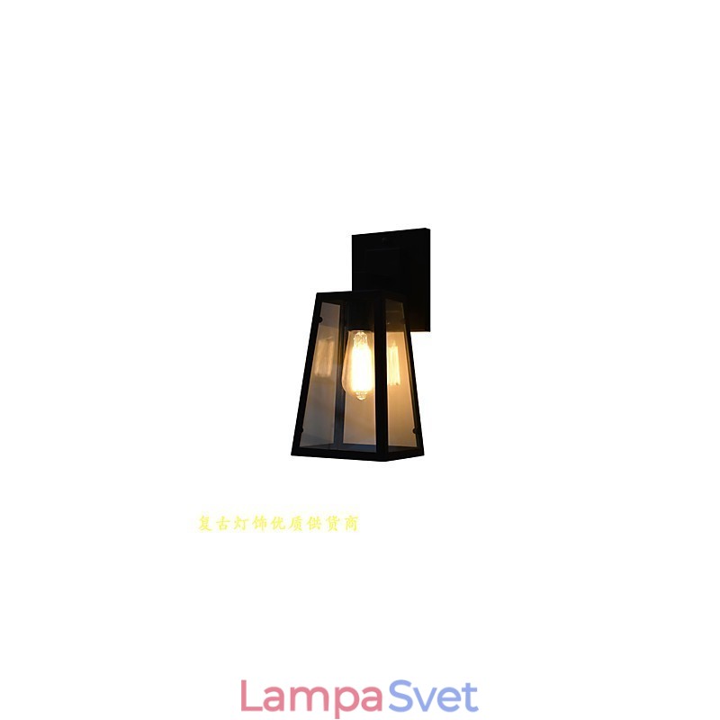 Nástenné svietidlo Nástenné svietniky Nástenné železo Nástenná lampa Dumb Black Lightsaber Lamp On Wall