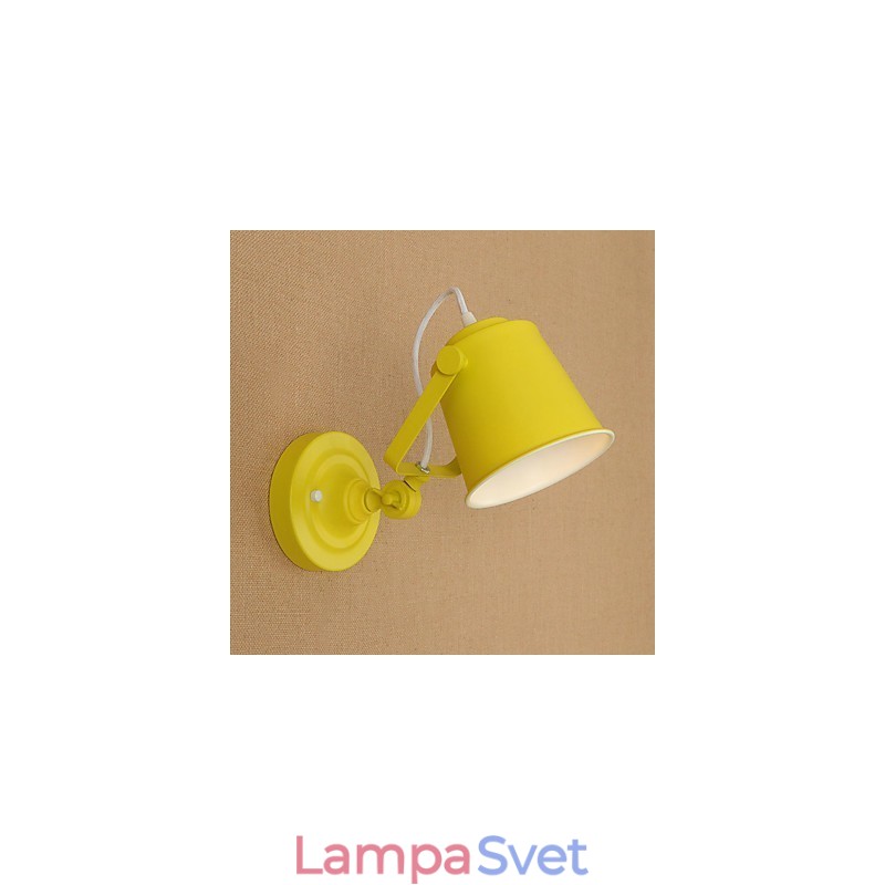 Maľovaná oceľová nástenná lampa Dumb Black Americká káva Dekorácia Retro nástenná lampa so svetelným mečom na stene