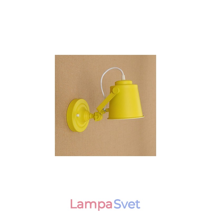 Maľovaná oceľová nástenná lampa Dumb Black Americká káva Dekorácia Retro nástenná lampa so svetelným mečom na stene