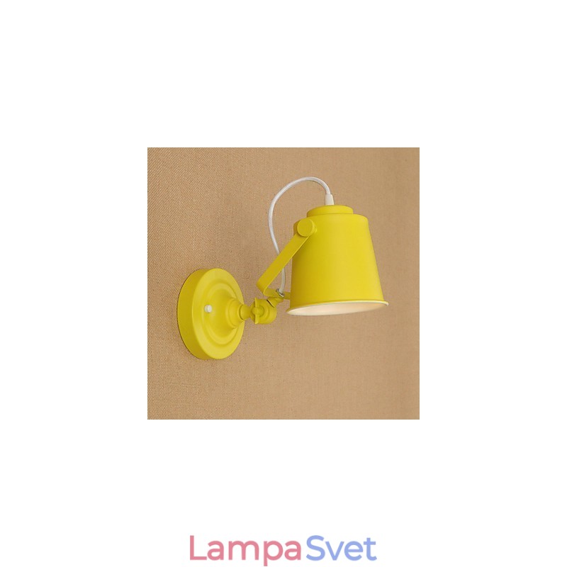 Maľovaná oceľová nástenná lampa Dumb Black Americká káva Dekorácia Retro nástenná lampa so svetelným mečom na stene