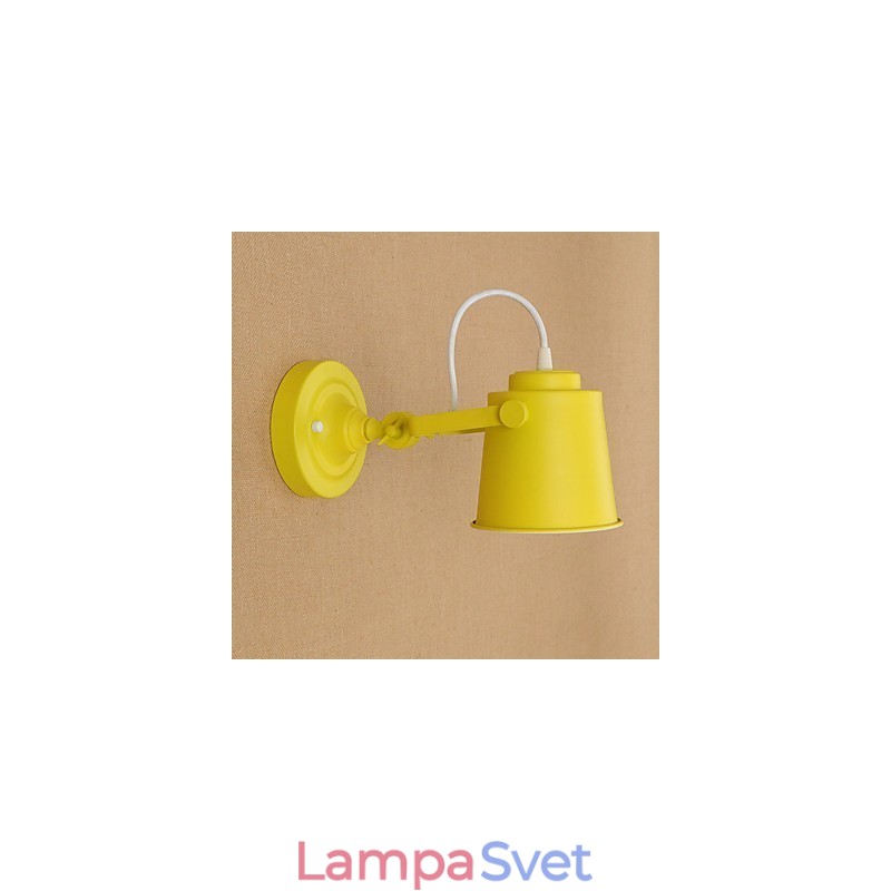 Maľovaná oceľová nástenná lampa Dumb Black Americká káva Dekorácia Retro nástenná lampa so svetelným mečom na stene