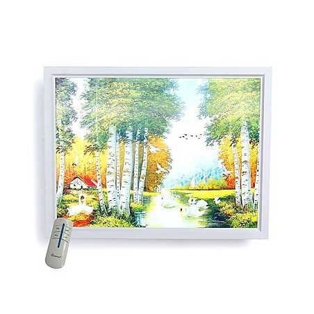 Integrovaná funkcia moderného súčasného moderného súčasného maľovania pre nástenné svietidlá s okolitým svetlom