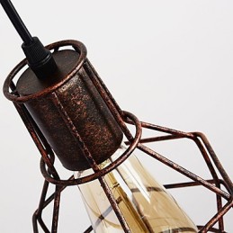 Priemyselná retro železná nástenná lampa Creative Personality Lift Kladka