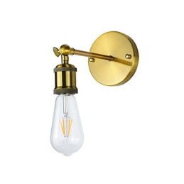 Nástenné svietidlo Nástenné svietniky Nástenné železo Nástenná lampa Retro Vintage Moderný Luxusný bar Západná reštaurácia Kaviareň