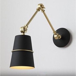 Nástenná lampa Postmoderná jednoduchá reštaurácia Umelecká lampa Spálňa Designer Office Stôl Nočná lampa