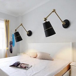 Nástenná lampa Postmoderná jednoduchá reštaurácia Umelecká lampa Spálňa Designer Office Stôl Nočná lampa