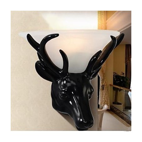 Súčasná a zmluvná nástenná lampa s jeleňovou hlavou Módna kreatívna nástenná lampa do spálne Súčasná a zmluvná nástenná lampa s jeleňovou hlavou Módna kreatívna nástenná lampa do spálne