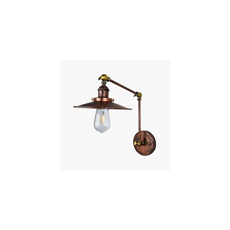 Nástenné svietidlo Nástenné svietniky Nástenné železo Nástenná lampa Retro Vintage Moderný Luxusný bar Západná reštaurácia Kaviareň