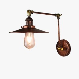Nástenné svietidlo Nástenné svietniky Nástenné železo Nástenná lampa Retro Vintage Moderný Luxusný bar Západná reštaurácia Kaviareň