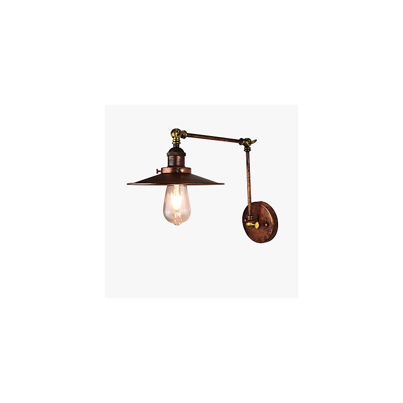 Nástenné svietidlo Nástenné svietniky Nástenné železo Nástenná lampa Retro Vintage Moderný Luxusný bar Západná reštaurácia Kaviareň