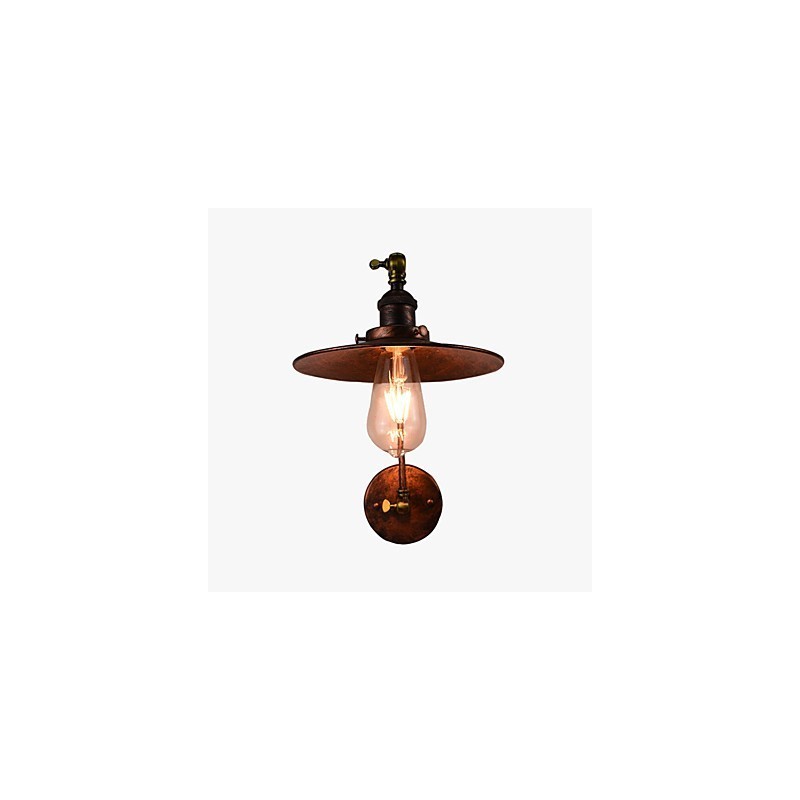 Nástenné svietidlo Nástenné svietniky Nástenné železo Nástenná lampa Retro Vintage Moderný Luxusný bar Západná reštaurácia Kaviareň