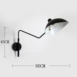 Loft Americký vidiek Industriálny štýl Vintage nástenné svietidlá do spálne Jedáleň Kaviareň a bar Ozdobte nástennú lampu