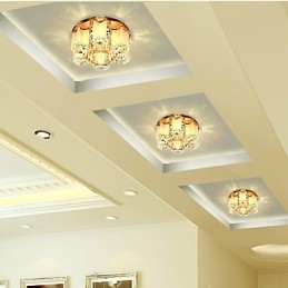Krištáľová lampa Smd CreativeTube Spotlight Absorb Dome Light