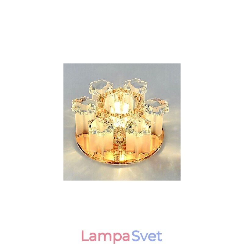 Krištáľová lampa Smd CreativeTube Spotlight Absorb Dome Light