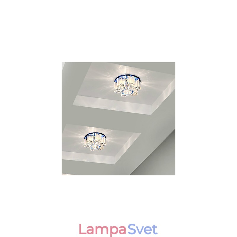 Krištáľová lampa Smd CreativeTube Spotlight Absorb Dome Light