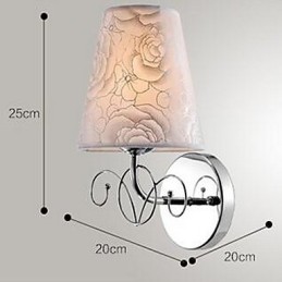 Moderné moderné galvanizované nástenné svietidlo Uplight Wall Sconces
