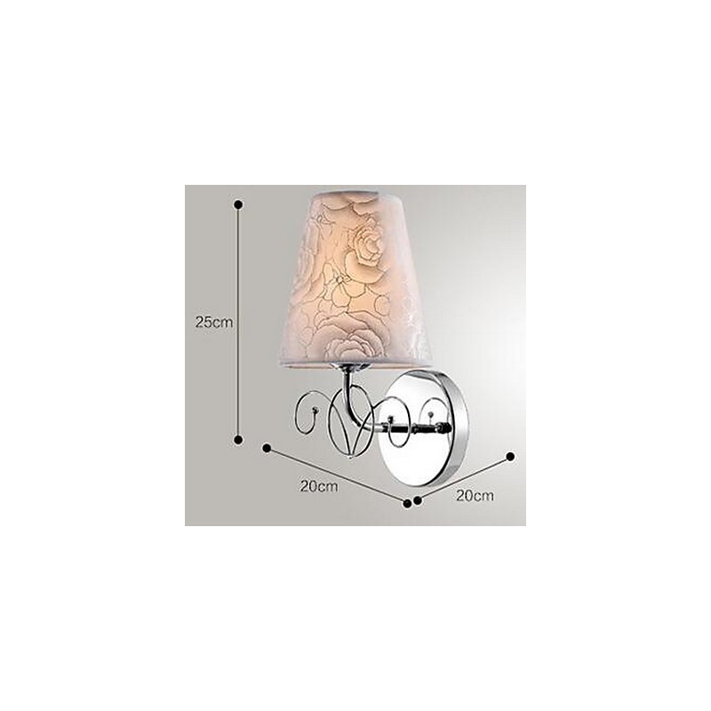 Moderné moderné galvanizované nástenné svietidlo Uplight Wall Sconces