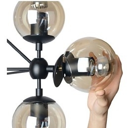 Luster Retro Living Roo Outdoor Garáž Kov