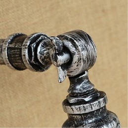 Nástenná nástenná lampa na vodnú fajku v industriálnom štýle, svetlostrieborná