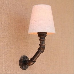 Rustic Lodge Mosadz funkcia pre nástenné svietidlo s okolitým svetlom