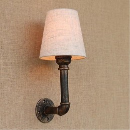 Rustic Lodge Mosadz funkcia pre nástenné svietidlo s okolitým svetlom