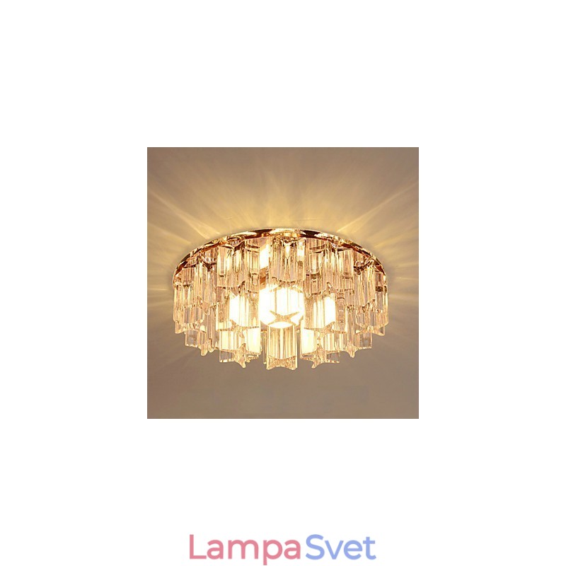 Krištáľová lampa Smd CreativeTube Spotlight Absorb Dome Light