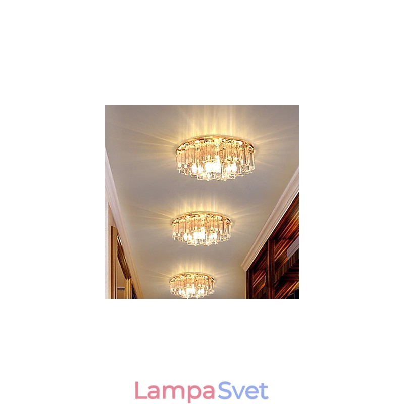 Krištáľová lampa Smd CreativeTube Spotlight Absorb Dome Light